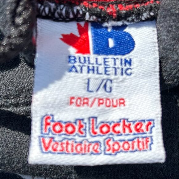 Vintage 92 Chicago Blackhawks Hoodie Sz L Bulletin Athletics Footlocker - Picture 4 of 11